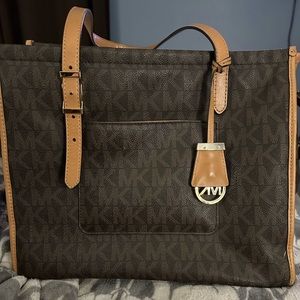 Brown Michael Kors shoulder bag